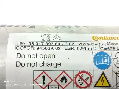 Second-hand car spare part ELECTRONIC MODULE for PEUGEOT 5008  OEM IAM references 9801739380  