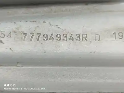 Автозапчастина б/у опора / направляюча розсувних дверей для dacia dokker express ambiance посилання на oem iam 777949343r