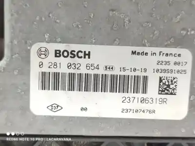 Second-hand car spare part ecu engine control for renault clio iv dynamique oem iam references 0281032654  