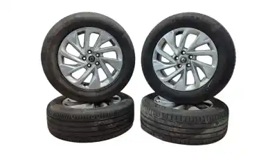 Автозапчастина б/у комплект коліс для renault espace v zen 160 cv / 118 kw посилання на oem iam 403006653ra  