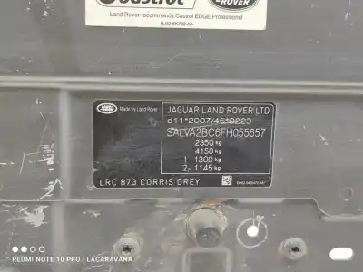 Second-hand car spare part front panel for land rover evoque pure oem iam references lr084610  