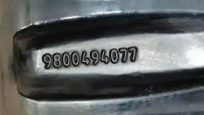 Автозапчастина б/у комплект коліс для citroen c4 cactus shine посилання на oem iam 9800494077  
