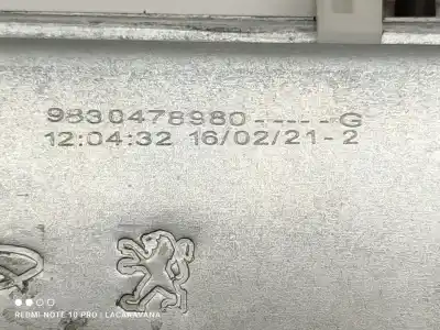 Second-hand car spare part driver left window regulator for citroen c3 feel oem iam references 9830478980  