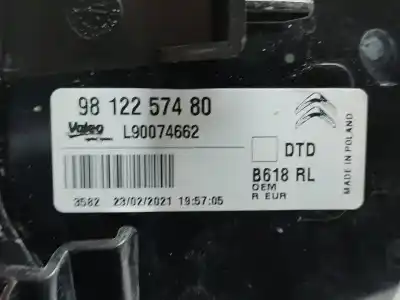 Gebrauchtes Autoersatzteil Heckleuchte rechts zum CITROEN C3  OEM-IAM-Referenzen 9812257480  