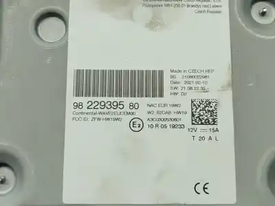 Second-hand car spare part gps navigation system for citroen c3 feel oem iam references 9822939580  