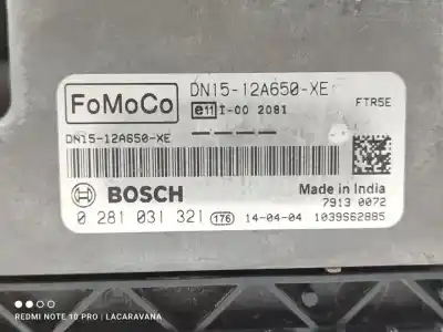 Second-hand car spare part ecu engine control for ford ecosport titanium oem iam references 0281031321  