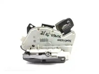 Автозапчастина б/у замок дверей заднього лівого для seat leon (5f1) reference ecomotive посилання на oem iam 5k4839015q  
