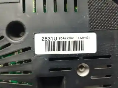 Peça sobressalente para automóvel em segunda mão quadrante por chevrolet orlando ls referências oem iam 95472831  