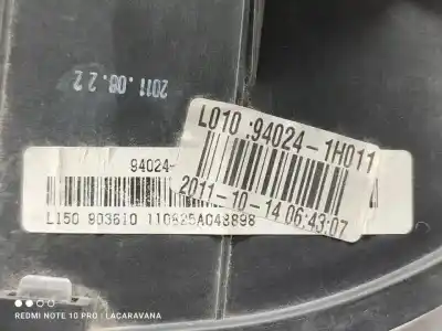 Second-hand car spare part dashboard for kia cee'd fastback (ed) 1.6 crdi 90 oem iam references 940241h151  