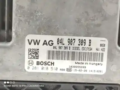 Автозапчастина б/у ебу контролер двигуна для seat leon (5f1) 1.6 tdi посилання на oem iam 0281018510  