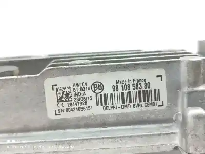 Автозапчасти б/у электронный модуль за citroen c4 picasso intensive ссылки oem iam 9810858380