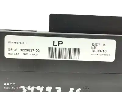 Second-hand car spare part electronic module for bmw x6 (e71) xdrive40d oem iam references 61359229837  