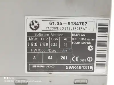 Second-hand car spare part electronic module for bmw x6 (e71) xdrive40d oem iam references 61359134707  