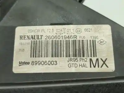 Автозапчастина б/у ліва фара для renault scenic iii emotion посилання на oem iam 260601946r  