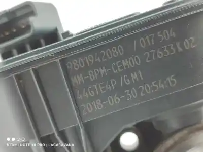 Автозапчасти б/у бабочка коробка за citroen c4 picasso/spacetourer feel 12v e-thp / puretech] ссылки oem iam 9801942080  