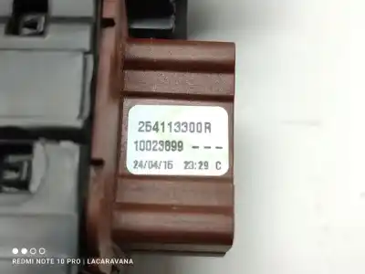 Peça sobressalente para automóvel em segunda mão botão / interruptor elevador vidro dianteiro esquerdo por renault captur adventure referências oem iam 254116722r  