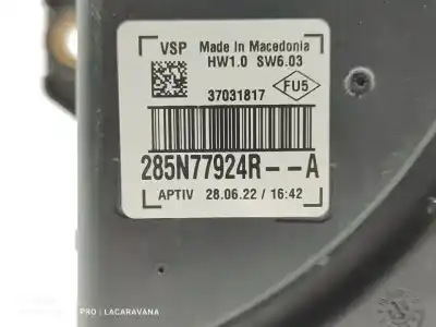 Автозапчастина б/у електронний модуль для renault arkana (eu version) engineered 142 cv / 105 kw посилання на oem iam 285n77924r  