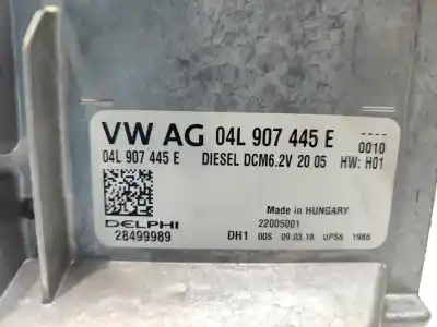 Second-hand car spare part ecu engine control for skoda rapid ambition oem iam references 04l907445e  