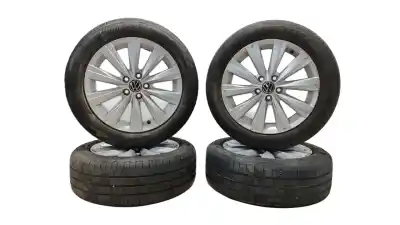 Peça sobressalente para automóvel em segunda mão jogo de jantes por volkswagen polo advance referências oem iam 2g0601025s