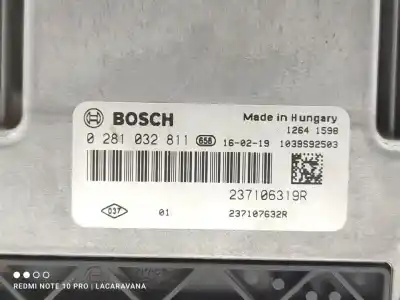 Second-hand car spare part ecu engine control for renault captur expression oem iam references 0281032811  