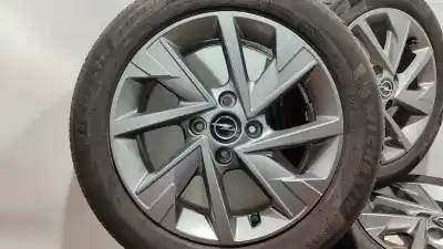 Pezzo di ricambio per auto di seconda mano set di cerchione in lega per opel corsa c edition riferimenti oem iam 9847228980  