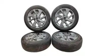 Pezzo di ricambio per auto di seconda mano set di cerchione in lega per opel corsa c edition riferimenti oem iam 9847228980  