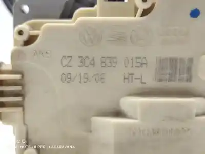 Автозапчастина б/у замок дверей заднього лівого для audi q7 (4l) 3.0 tdi посилання на oem iam 3c4839015a  