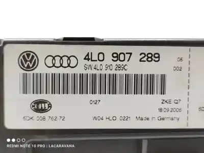 Автозапчастина б/у електронний модуль для audi q7 (4l) 3.0 tdi посилання на oem iam 4l0907289  