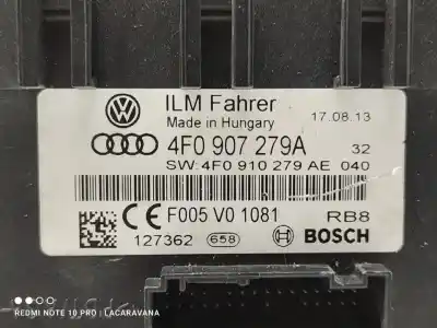 Peça sobressalente para automóvel em segunda mão módulo eletrônico por audi q7 (4l) 3.0 tdi referências oem iam 4f0907279a  