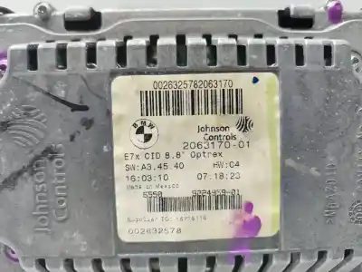 Second-hand car spare part multifunction switch for bmw x6 (e71) xdrive40d oem iam references 65509289580  