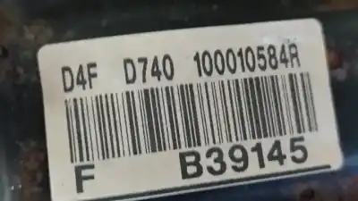 Second-hand car spare part complete engine for renault clio iv authentique oem iam references d4fd7  