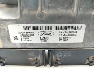 Peça sobressalente para automóvel em segunda mão centralina de motor uce por ford kuga (cbs) st-line 2wd referências oem iam jv4a12a650ua  