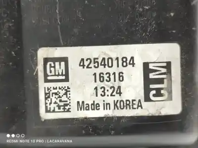 Автозапчасти б/у правая фара за opel mokka x color edition start/stop ссылки oem iam 42540184