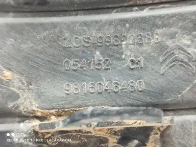 Автозапчасти б/у левая решетка бампера за citroen c-elysée exclusive ссылки oem iam 9816046480  