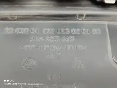 Second-hand car spare part front grille for skoda rapid active oem iam references 5ja853668  