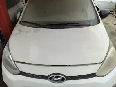 Second-hand car spare part bonnet for hyundai i10 black line oem iam references 66400b9000