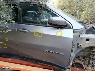 Автозапчастина б/у передні праві двері для jeep compass ii longitude 4x2 140 cv / 103 kw посилання на oem iam 68242542aa  