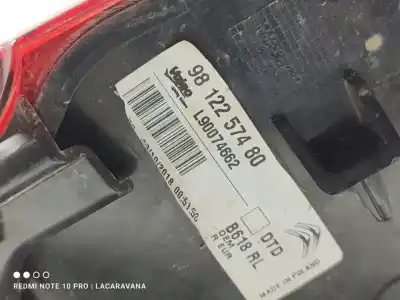 Second-hand car spare part right tailgate light for citroen c3 origins oem iam references 9812257480  
