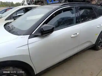 Second-hand car spare part left front door for citroen c5 x shine pack oem iam references yl01854980