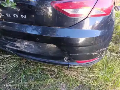 Second-hand car spare part rear bumper for seat leon (5f1) style oem iam references 5f0807421n