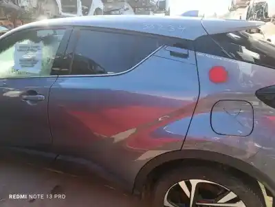 Автозапчастина б/у двері задні ліві для toyota c-hr (x10) hybrid active 122 cv / 90 kw посилання на oem iam 67004f4010  