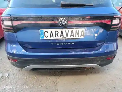 Second-hand car spare part REAR BUMPER for VOLKSWAGEN T-CROSS  OEM IAM references 2GM807421  