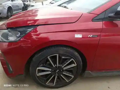 Peça sobressalente para automóvel em segunda mão guarda-lamas dianteiro esquerdo por hyundai i20 (bc3) n line 30 aniversario referências oem iam 66311q0080