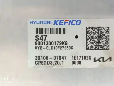 Second-hand car spare part ecu engine control for kia stonic (ybcuv) concept oem iam references 3910607047  