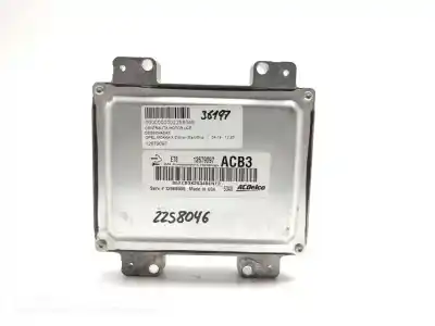 Second-hand car spare part ecu engine control for opel mokka x color edition start/stop oem iam references 12679097  