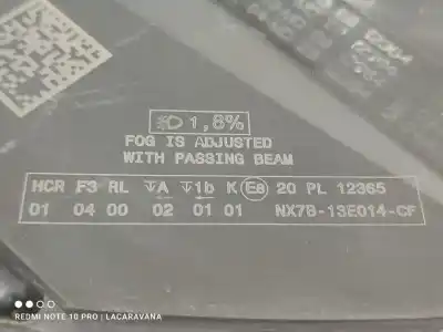 Second-hand car spare part right headlight for ford focus st-line oem iam references 2665927  