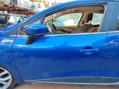 Peça sobressalente para automóvel em segunda mão porta da frente esquerda por renault clio iv limited referências oem iam 801017896r