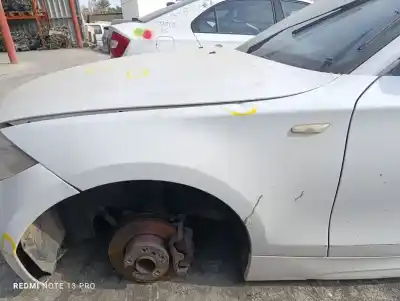 Peça sobressalente para automóvel em segunda mão guarda-lamas dianteiro esquerdo por bmw 1 coupé (e82) 118 d referências oem iam 41357133227