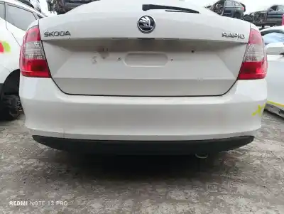 Second-hand car spare part rear bumper for skoda rapid ambition oem iam references 5jh807421