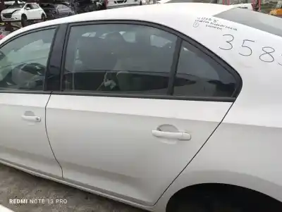 Second-hand car spare part rear left door for skoda rapid ambition oem iam references 5ja833051b